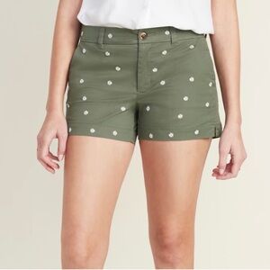 Size 10 Green Old Navy Green Embroidered Women's Shorts